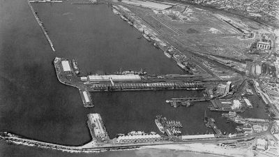 foreshore in the early fifties