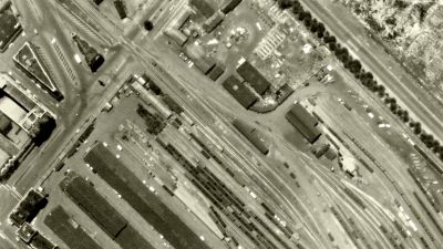 looking down on adderley street
