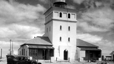 mouille point lighthouse circa
