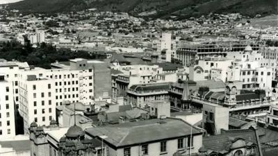view from post office building